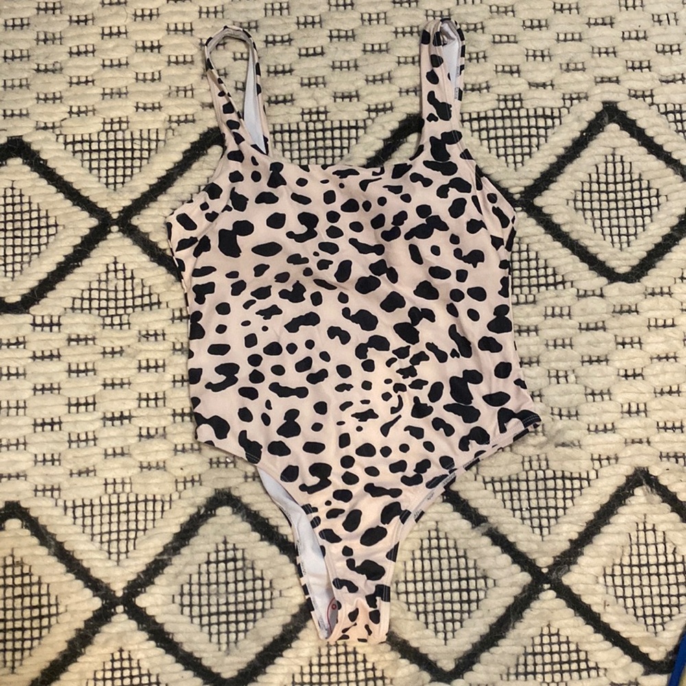 New with tags leopard one piece